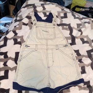 Polo jeans co Ralph Lauren khaki overall shorts